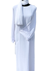 Dubai Everyday Abaya (Pure White)