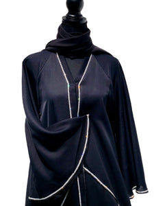 Hafsa Abaya (Black)
