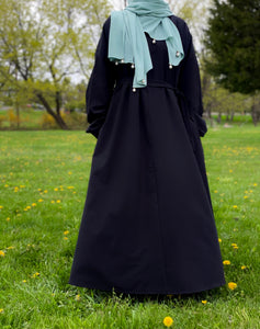 Pure Black Essential Abaya