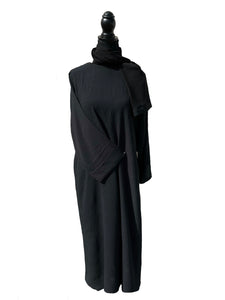 Dubai Everyday Abaya (Pure Black)