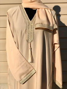 Noor Cream Abaya