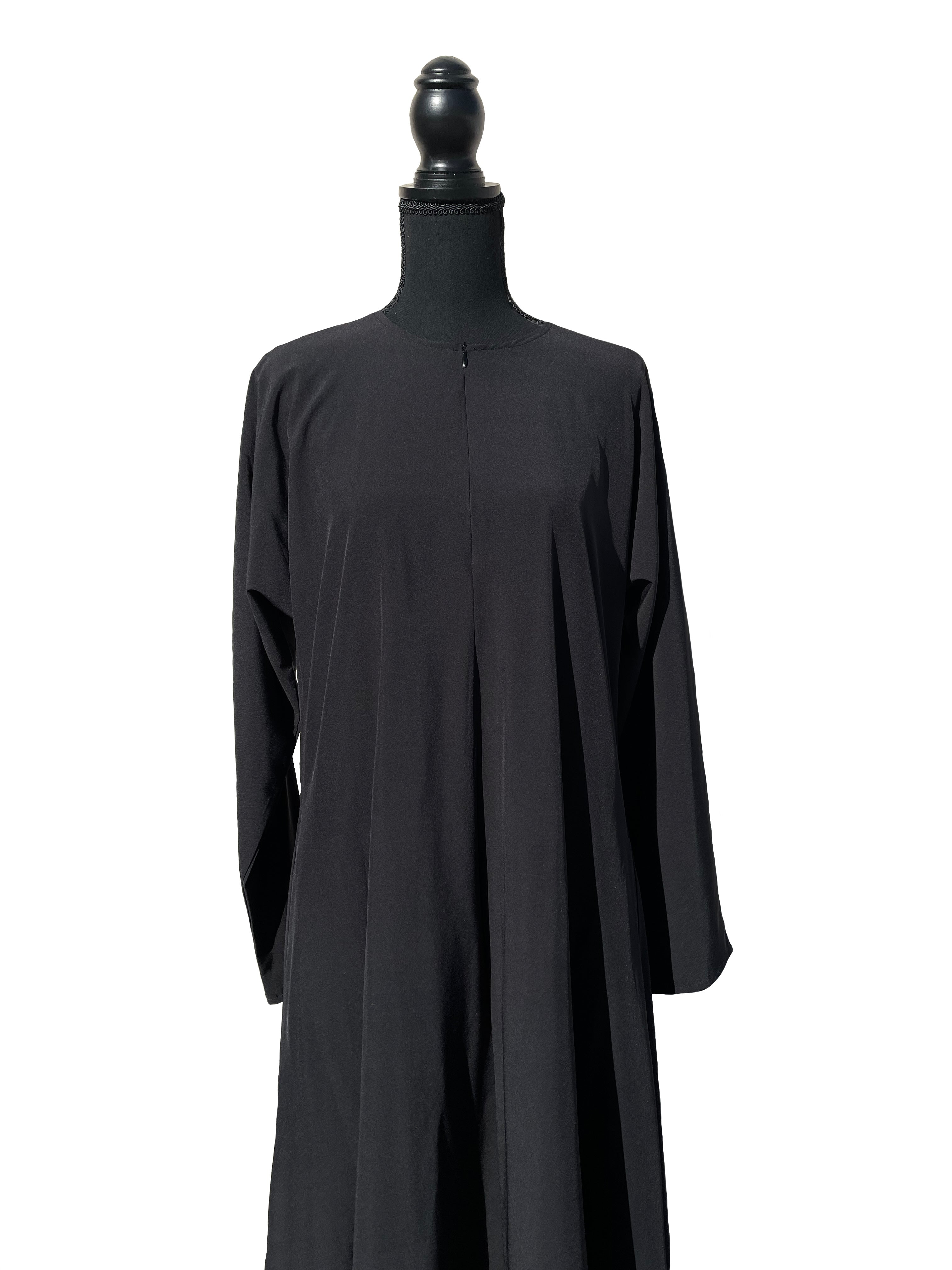 Pure Black Essential Abaya