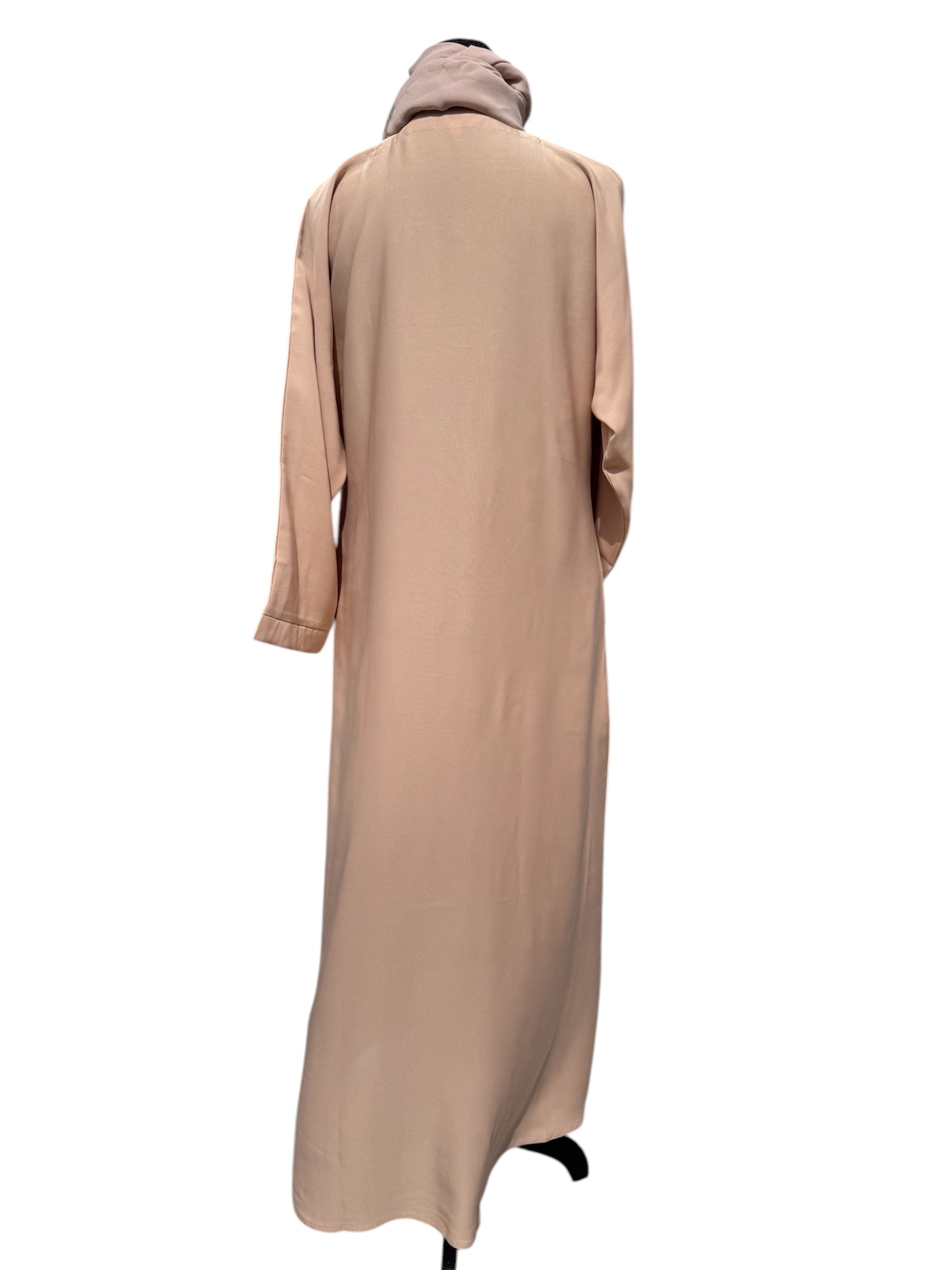 Premium Nida Abaya (Latte)