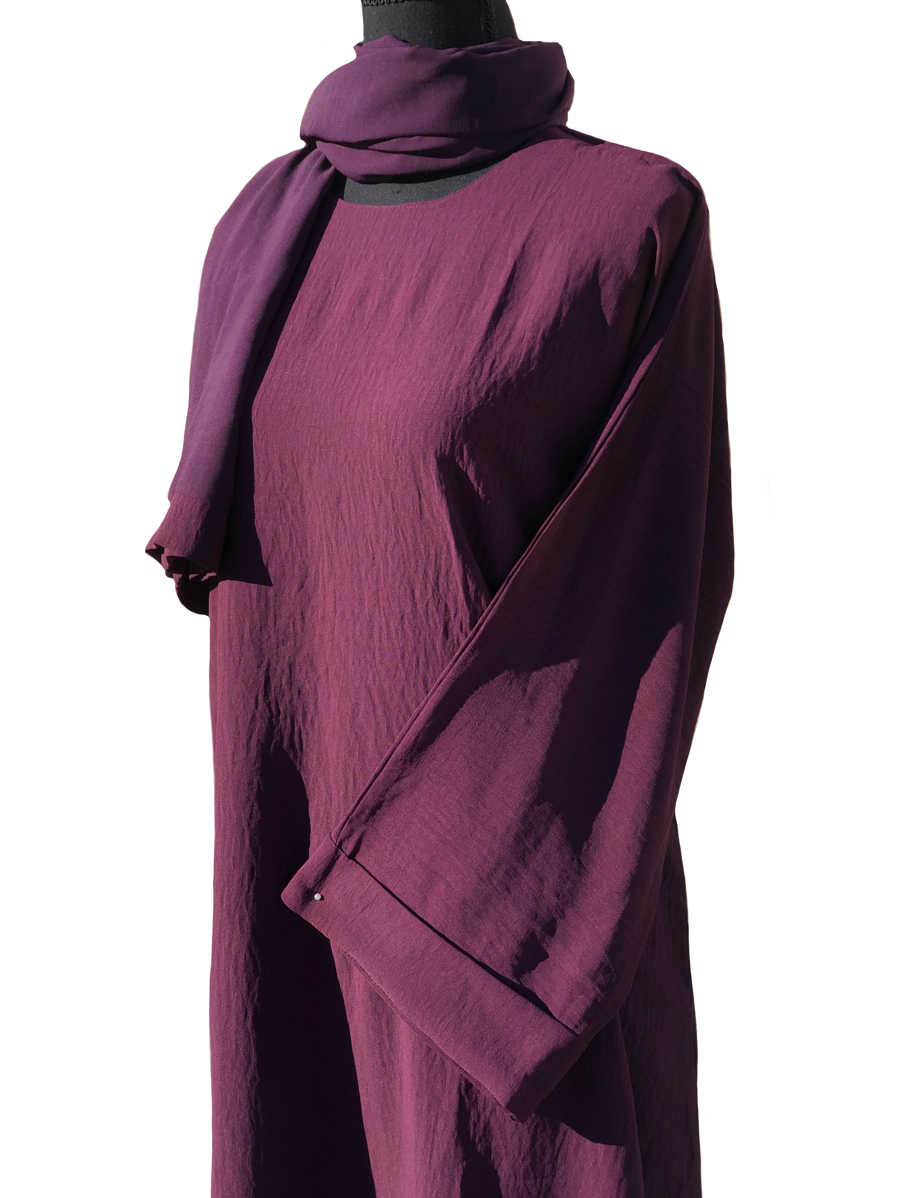 Dubai Everyday Abaya (Plum)