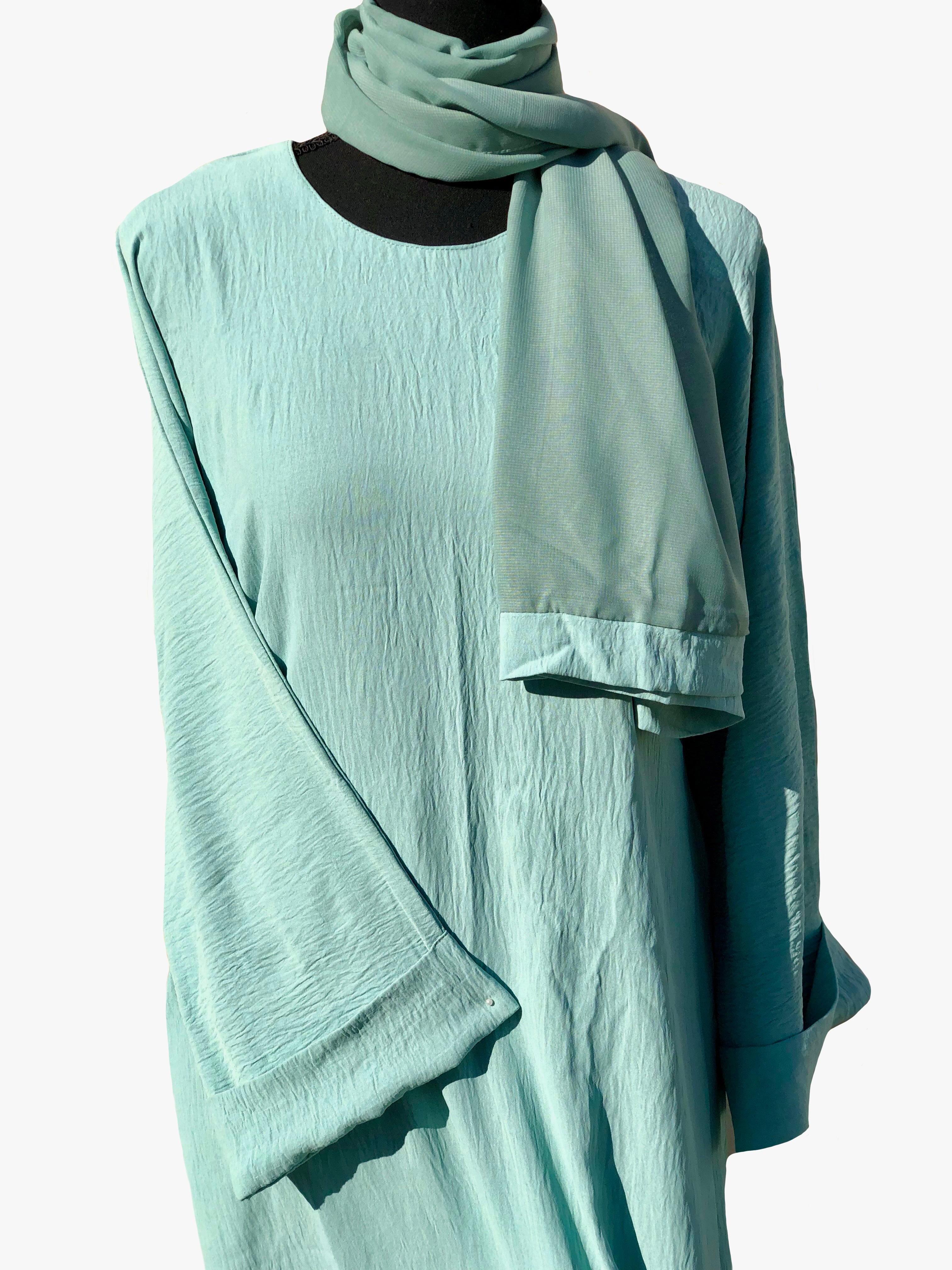 Dubai Everyday Abaya (Mint Sage)