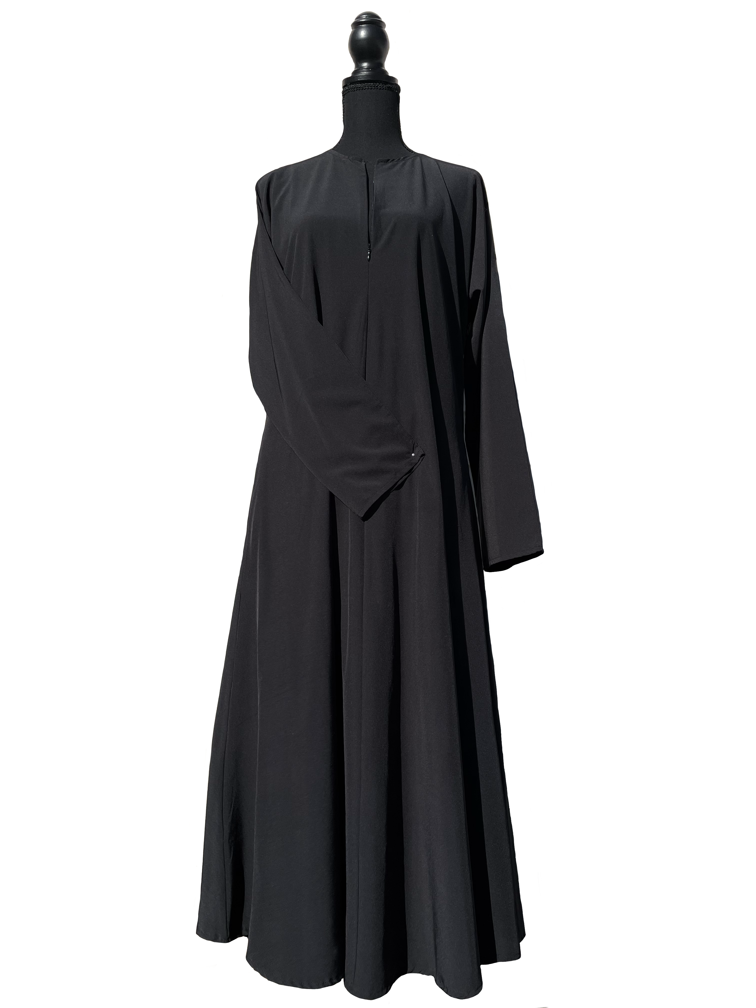 Pure Black Essential Abaya