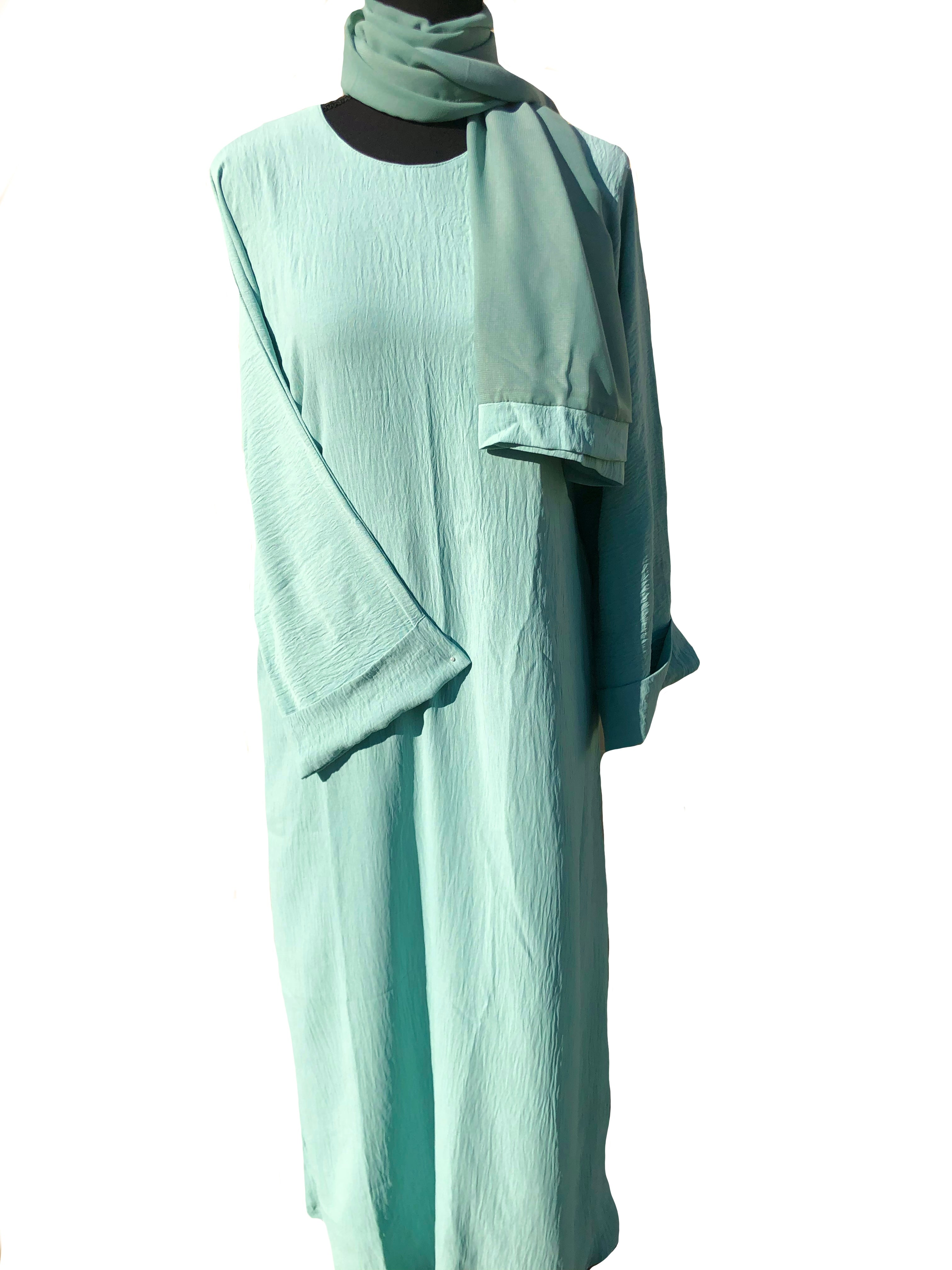 Dubai Everyday Abaya (Mint Sage)