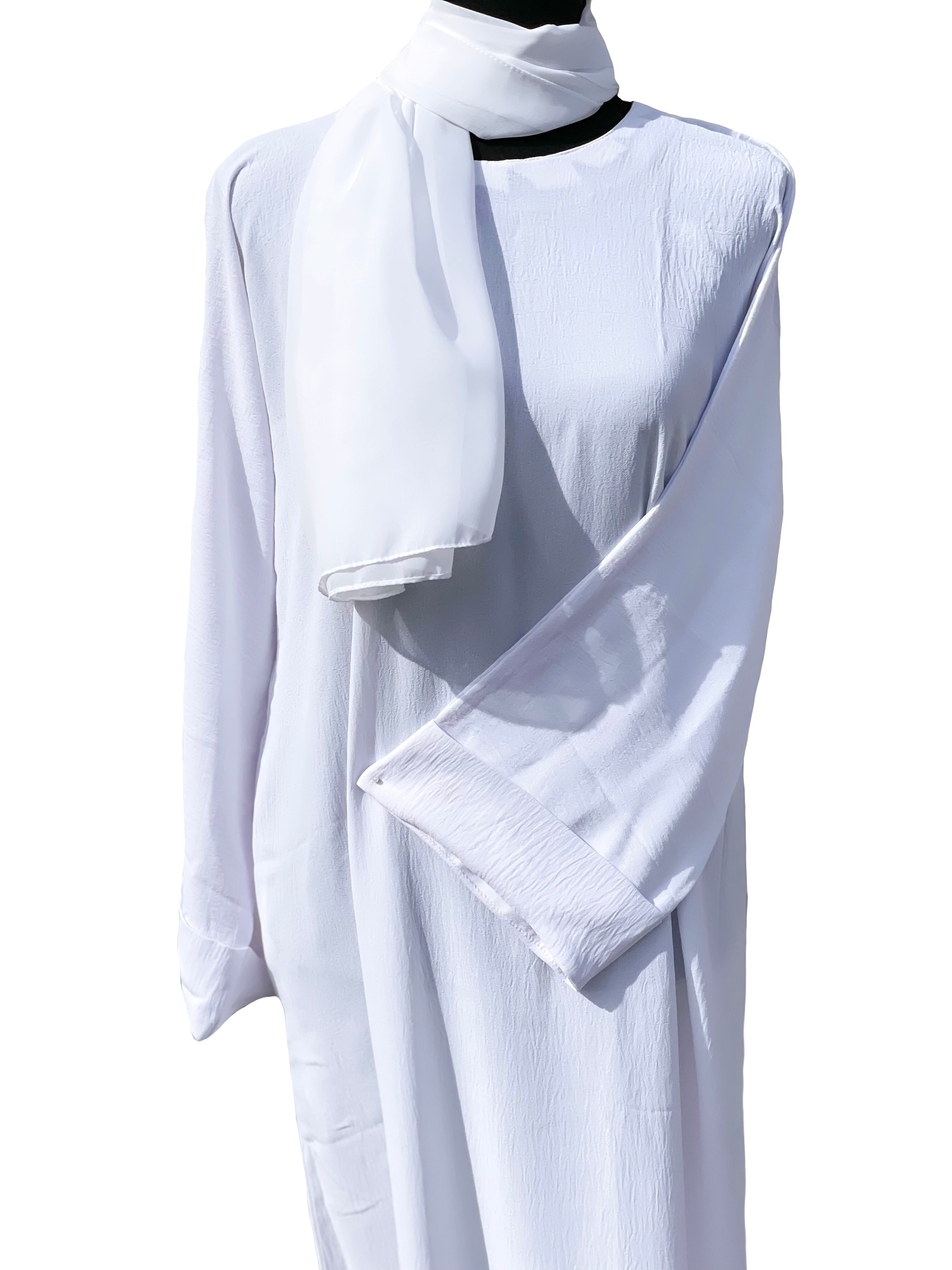Dubai Everyday Abaya (Pure White)